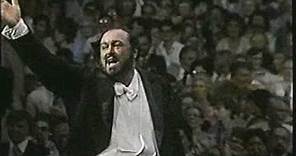 Luciano Pavarotti. 1987. Nessun dorma. Madison Square Garden. New York