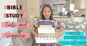 Bible Study Tools and Supplies for Beginners - Tips for Studying the Bible | Christian Inspiration