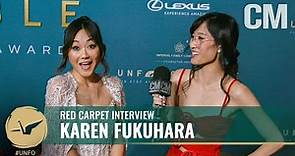 Karen Fukuhara's Full Circle Moment at the 21st Unforgettable Gala | UNFO 2023 Red Carpet