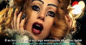 Lady Gaga - Judas // Lyrics + Español // Video Official
