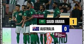 #AsianQualifiers - Group B | Saudi Arabia 1 - 0 Australia.