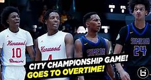 Chicago City Title Game Goes OVERTIME SImeon v Kenwood! Dai Dai Ames v Jalen Griffith! ANKLEBREAKER!