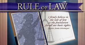 Court Shorts: Rule of Law