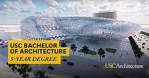 Undergraduate B.A. Architecture 5-year Degree at USC School of Architecture