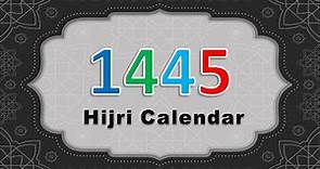 Hijri date today - Hijri calendar 1445