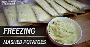 The Best Way to Freeze Mashed Potatoes (add butter & cream before or after?)