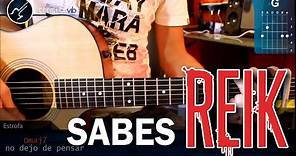 Cómo tocar "Sabes" de Reik en Guitarra Acústica (HD) Tutorial Acordes - Christianvib