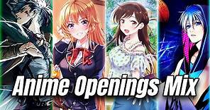 Best Anime Openings Mix #1 (Full Songs)