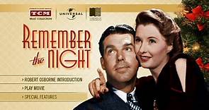 Remember the Night 1940 with Fred MacMurray and Barbara Stanwyck