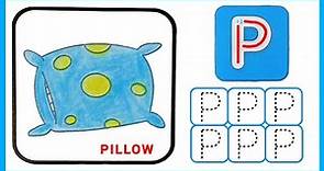 Tracing | Tracing Letter P | Tracing Letters For Kids | Practice Writing Letter P