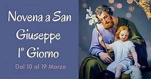 🔴Novena a San Giuseppe -1° Giorno - 10 Marzo 🙏🙏🙏💖