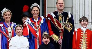 Prince Louis steals the show dancing, yawning at King Charles' coronation