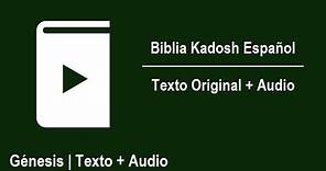 Biblia Kadosh Español - 01 Genesis - Cap. 01