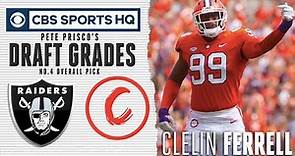The Raiders surprise everybody and draft Clelin Ferrell No.4 overall | NFL Draft 2019 | CBS Sports