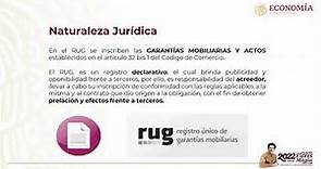 Registro Único de Garantías Mobiliarias (RUG)