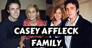 Actor Casey Affleck family Photos with wife Summer Phoenix, Brother Ben Affleck, Children, Parents