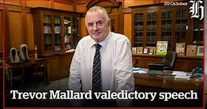 Trevor Mallard valedictory speech