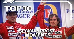 Top 10 Moments In Ayrton Senna And Alain Prost's Rivalry