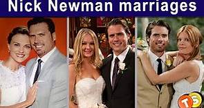 How many wives has Nick Newman had on Young and Restless?
