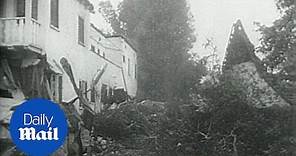 Howard Hughes crashed his plane into a Beverly Hills home in 1946 - Daily Mail