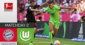 FC Bayern München - VfL Wolfsburg 2-0 | Highlights | Matchday 2 – Bundesliga 2022/23