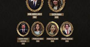 Jordanian royal family's line of succession