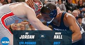 Mark Hall vs. Bo Jordan: 2017 NCAA title match (174 lbs.)