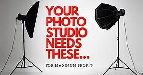 How to Set up a Photo Studio (equipment list)