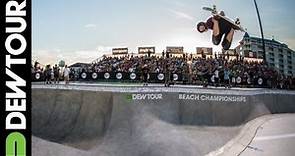 Chris Miller 1st Place Run: Legends Skateboard Bowl Dew Tour Beach Championships 2013