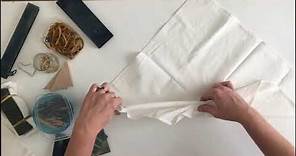 Itajime shibori folding techniques