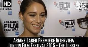 Ariane Labed Interview - The Lobster Premiere