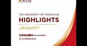 University of Mindanao January 2024 Highlights