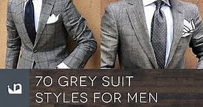 70 Grey Suit Styles For Men - Male Fashion