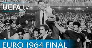 Spain v Soviet Union: 1964 UEFA European Championship final highlights