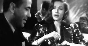 The Big Sleep 1946. Lauren Bacall Humphrey Bogart about horses