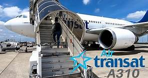 FLIGHT REPORT Air Transat Airbus A310 en classe CLUB de Paris CDG à Quebec