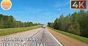 Atlanta, Texas to Texarkana, Texas! 🚘 Drive with me!
