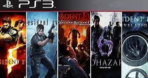 Resident Evil Games for PS3