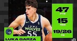 Luka Garza Scores a CAREER-HIGH 47 PTS & 15 REB in Wolves' Season Finale