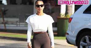 Lori Harvey Keeps Her Stunning Figure In Shape With A Morning Workout At Forma Pilates In L.A.