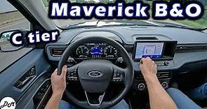 2022 Ford Maverick – 8-speaker B&O Sound System Review (Lariat Luxury)