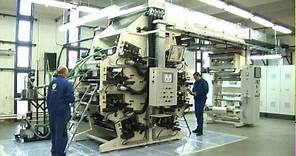 Flexo printing press APS