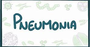 Pneumonia - causes, symptoms, diagnosis, treatment, pathology
