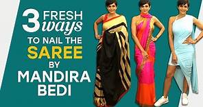 Mandira Bedi: 3 fresh ways to nail the saree | Fashion | Pinkvilla | Bollywood