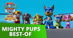 PAW Patrol | Mighty Pups Best Moments and Rescues | PAW Patrol Official & Friends!