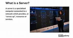 What is a server?