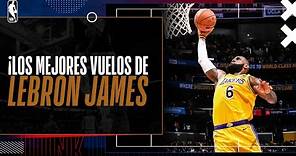 LeBron James, el 'Rey' de las clavadas en la temporada 2022-23 en la NBA