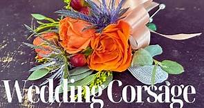 How to make a Wedding Corsage - EASY