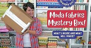 Fabrics, Notions, & Goodies Galore! It's a Moda Fabrics Mystery Box!