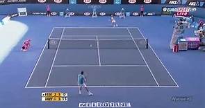 [HL] Roger Federer vs. Nikolay Davydenko 2010 Australian Open [QF]